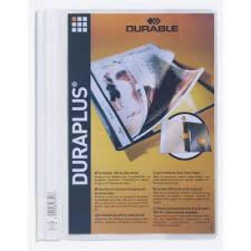 Dossier durable plastico 2579 branco , Durable , DOSSDUR002 , 4005546267913